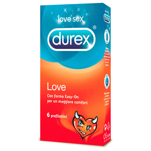 Durex Dragoste Prezervative Usor de Pus  in SexShop KUR Romania