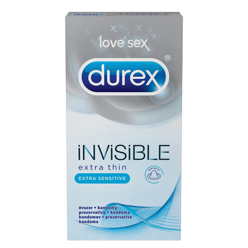 Durex Invizibil Prezervative Extra Subti in SexShop KUR Romania