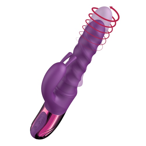 She.E.O Rasucire Vibrator Iepuras cu Impingeri Senzatii Extraordinare Sus-Jos Membru cu Rotatie Interna