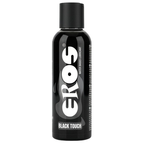 Eros Atingere Neagra 150ml Lubrifiant Intim de Culoare Negru Inchis Textura Matasoasa pe Baza de Apa