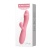 Snappy Vibrator Iepuras Roz din Silicon cu 30 de Functii Reincarcabil