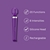Loving Joy Vibrator Bagheta Magica Reincarcabila Violet Vibrator Versatil si Puternic