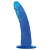 Toyz4Lovers Extaz Real Dildo Realistic din Jelly Albastru 18 cm