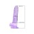 Loving Joy 17,5 cm Dildo cu Testicule Violet Aspect Realist Membru cu Vene in Relief Ventuza de Suctiune