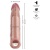 Realistixxx Realsleeve Manson Elastic pentru Penis cu Inel pentru Testicule Mareste Lungimea cu 6.5 Cm