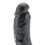 Get Real Dildo 20 cm cu Testicule - Negru