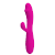 Snappy Vibrator Iepuras Fucsia din Silicon cu 30 de Functii Reincarcabil