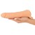 Nature Skin 2 in 1 Extensie pentru Penis Mare si Masturbator in Forma de Vagin cu Inel pentru Prindere peste Testicule