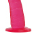 Toyz4Lovers Extaz Real Dildo Realistic din Jelly Roz 18 cm