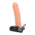 Loving Joy Strap-On Scobit 20 cm cu Vibratii Culoare Deschisa Surprinde-ti Iubita cu o Erectie Zdravana