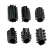 Toy Joy Penis Puternic Set de Mansoane - Negre