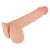 Nature Skin Dildo cu Piele care se Intinde si Vene In Relief 19 cm Placere Realista