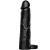 Dorinta Ascunsa Infern Prelungitor pentru Penis cu Inel de Prindere din Silicon Lichid 20 cm Culoare Neagra