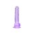 Loving Joy 17,5 cm Dildo cu Testicule Violet Aspect Realist Membru cu Vene in Relief Ventuza de Suctiune