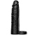 Dorinta Ascunsa Infern Prelungitor pentru Penis cu Inel de Prindere din Silicon Lichid 18 cm Culoare Neagra