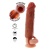 Get Real Extensie de Penis cu Piele Hidratata din Silicon 20 cm Dublu Strat Inovativ Performanta Realista