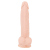 Nature Skin Dildo Mediu Flexibil cu Ventuza din Material Realist