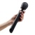 Crushious Holly Bagheta Vibratoare de Masaj Reincarcabila Neagra Jucarie Unisex pentru Orgasme si Ejaculari Explozive