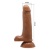 Baile Frumosul Easton Vibrator Realist 18,5 cm cu Rotatii si Impingeri Piele Aproape Reala Viteze Multiple