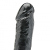 Get Real Dildo 18 cm cu Testicule - Negru