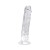 Loving Joy 24 cm Dildo Transparent Aspect Realist Membru cu Vene in Relief Ventuza de Suctiune