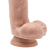 Get Real Dildo 15 cm cu Testicule - Natural