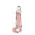 Get Real Manson Extensie pentru Penis Medie Transparenta Mareste Grosimea si Lungimea cu 4 cm