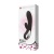 Elmer Vibrator Iepuras Negru din Silicon cu Doua Motorase Reincarcabil Design Ergonomic