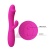 Snappy Vibrator Iepuras Fucsia din Silicon cu 30 de Functii Reincarcabil