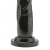Get Real Dildo 18 cm - Negru