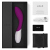 LELO Mona Valuri Vibrator pentru Punctul G - culoare Violet