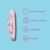 Mina Ondulatii Vibrator Iepuras cu Bile Rotative Interne O Senzatie de Rasucire si Placere Texturata