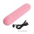 Stefan Mini Vibrator Masator Roz Super Puternic 10 Moduri de Vibratie Reincarcabil Rezistent la Apa