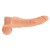 Nature Skin 2 in 1 Extensie pentru Penis Mare si Masturbator in Forma de Vagin cu Inel pentru Prindere peste Testicule