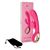 Toyz4Lovers Atingere Geamana Vibrator Iepuras Roz Stimulare Simultana a Clitorisului si Vaginului