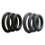 Doc Johnson Optimale Set de 3 Inele de Penis Groase - culoare Negru