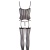 Mandy Mystery Set Bustiera din Plasa cu Ciorapi si Chilotei - Small-Large
