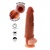 Get Real Extensie de Penis cu Piele Hidratata din Silicon 16 cm Dublu Strat Inovativ Performanta Realista