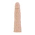 Rev-Sleeves Manson Extensie Realist pentru Penis 22 cm din Silicon cu Gaura pentru Testicule