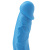 Get Real Penisuri Fericite Dildo 19 cm cu Testicule - Albastru