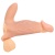 Realistixxx RealSleeve Manson de Penis Vibrator cu Capat Deschis si Inel pentru Testicule Aspect Realist cu Vene