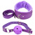Loving Joy Set de Bondage pentru Incepatori Violet (8 piese) Preia Controlul Total