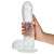 Toyz4Lovers Extaz Real Dildo Realistic din Jelly Transparent 25 cm