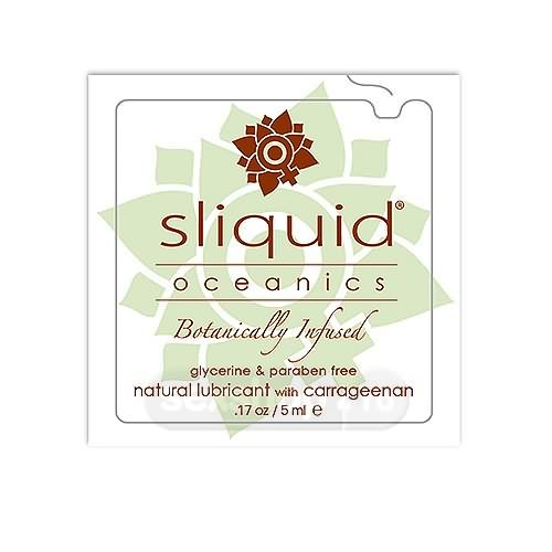 Sliquid Organic Oceanic Lubrifiant Natural cu Caragenina - pliculet 5 ml thumbnail