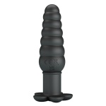 Pretty Love Imron Dop Anal Vibrator din Silicon 10 Setari de Vibratie Rezistent la Apa pentru Cupluri