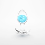 NS Novelties Straluciri Cosmice Dop Anal Albastru Mediu Pentru Placere Anala Exploziva si Momente Intense