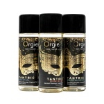 Orgie Tantric Ulei Vegetal pentru Masaj Senzual Set Mini 3x30ml Hidrateaza Pielea Ofera un Aspect Stralucitor