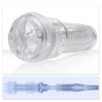 Fleshlight Transparent Cristal Vagin Un Nou Nivel de Excitare Vizuala + GRATUIT Lubrifiant Fleshlight 30 ml