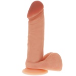 ToyJoy Get Real Dildo cu Testicule Realist din Silicon 20 cm Silueta Naturala cu Accente Realiste