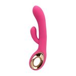 Toyz4Lovers Atingere Geamana Vibrator Iepuras Roz Stimulare Simultana a Clitorisului si Vaginului